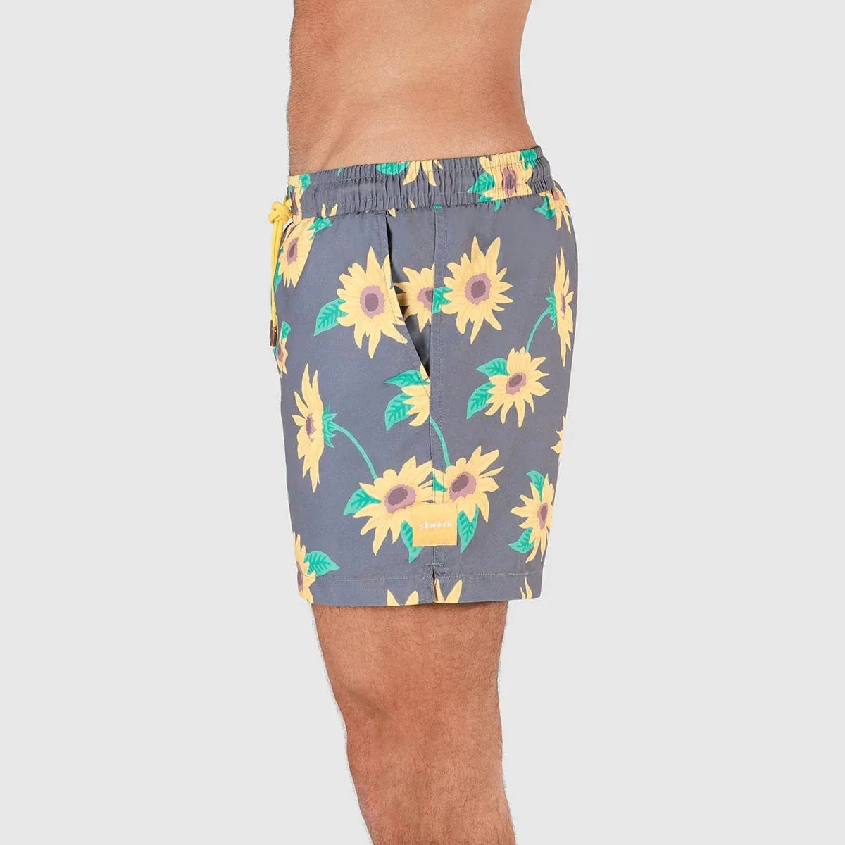 Sunny Boy Mens Swim Shorts - Charcoal - Image 5