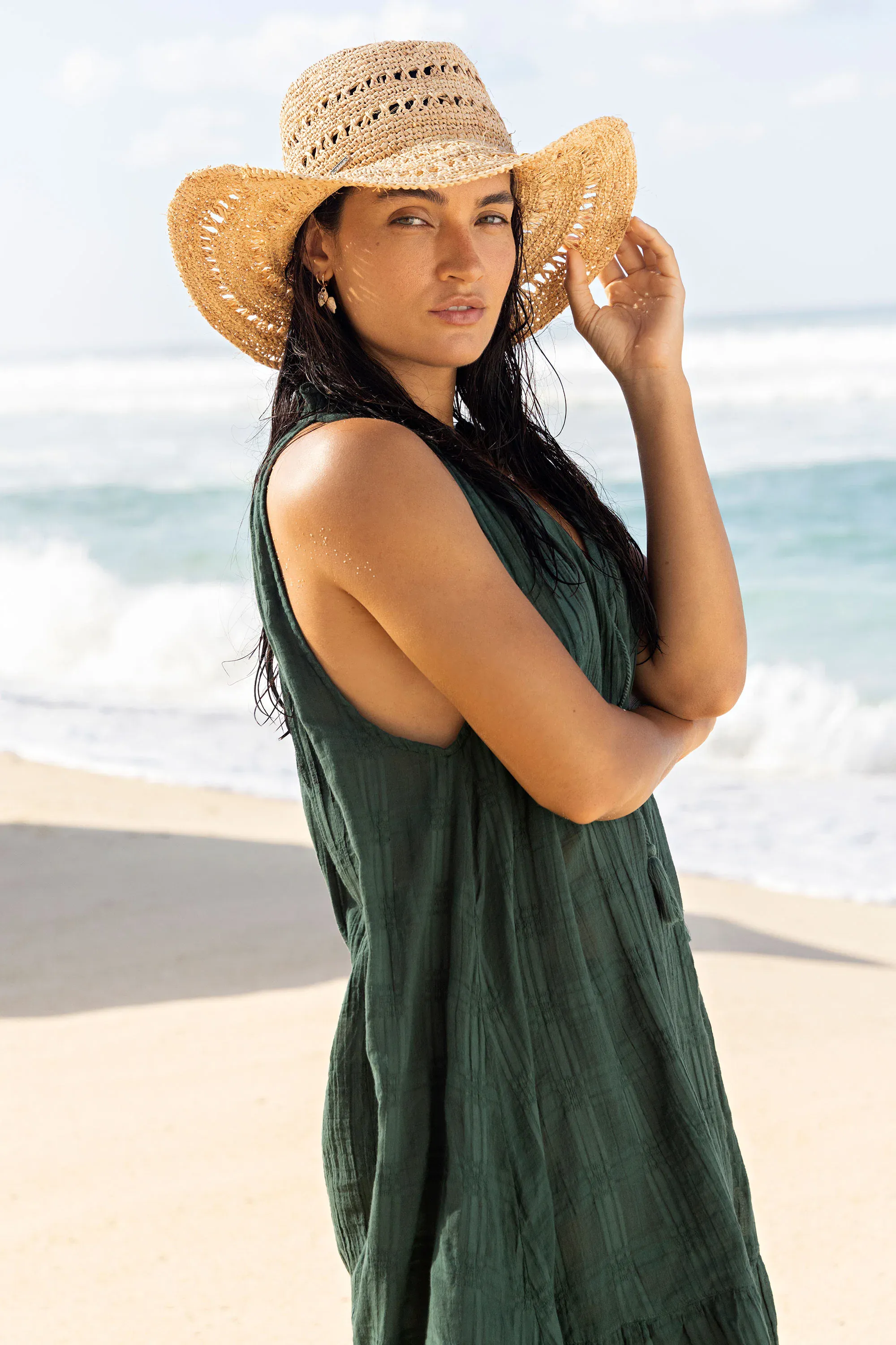 Sunseeker Beach Cowboy Hat - Natural - Image 3