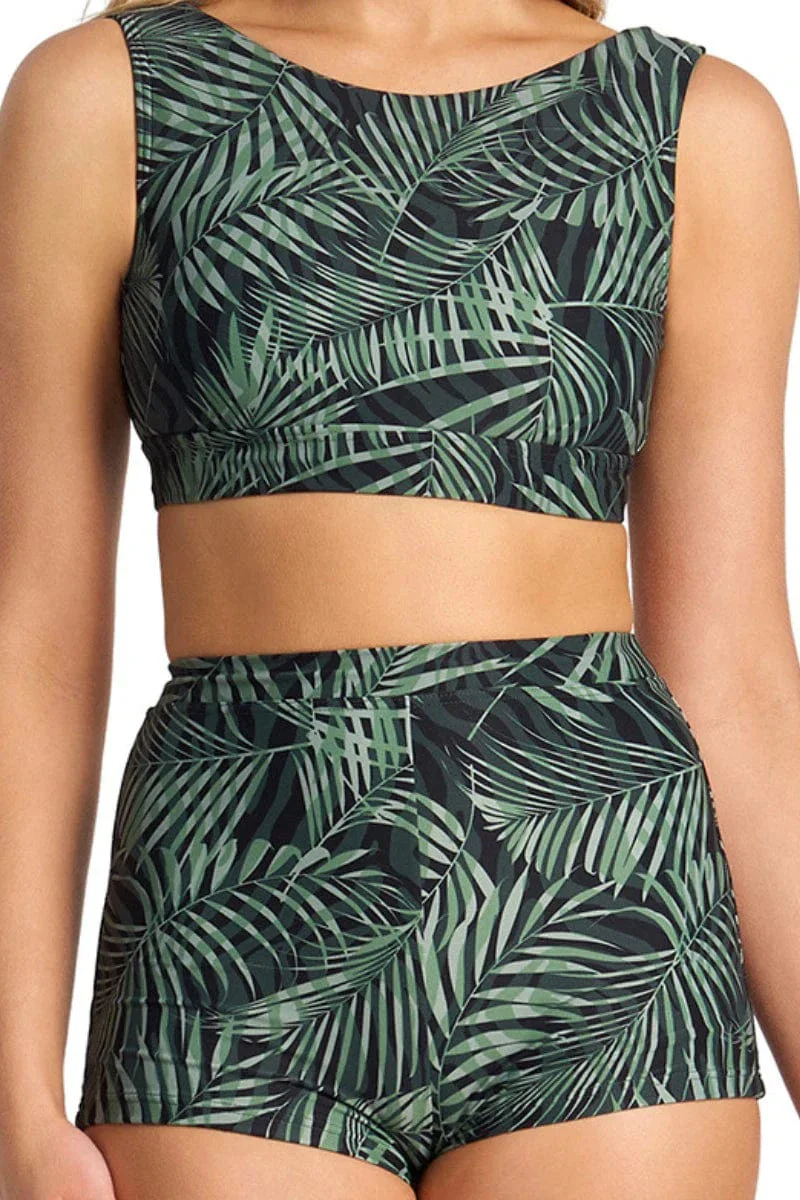 Sunseeker Lombok Mastectomy Crop - Black - Image 2
