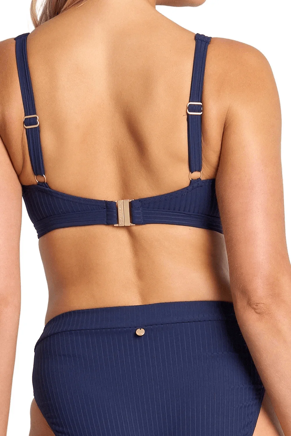 Sunseeker Reset E-F Bar Bikini Top - Ink - Image 3