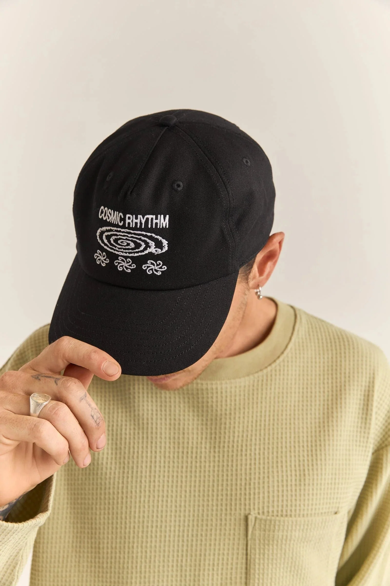 Rhythm Swirl Cap - Black - Image 3