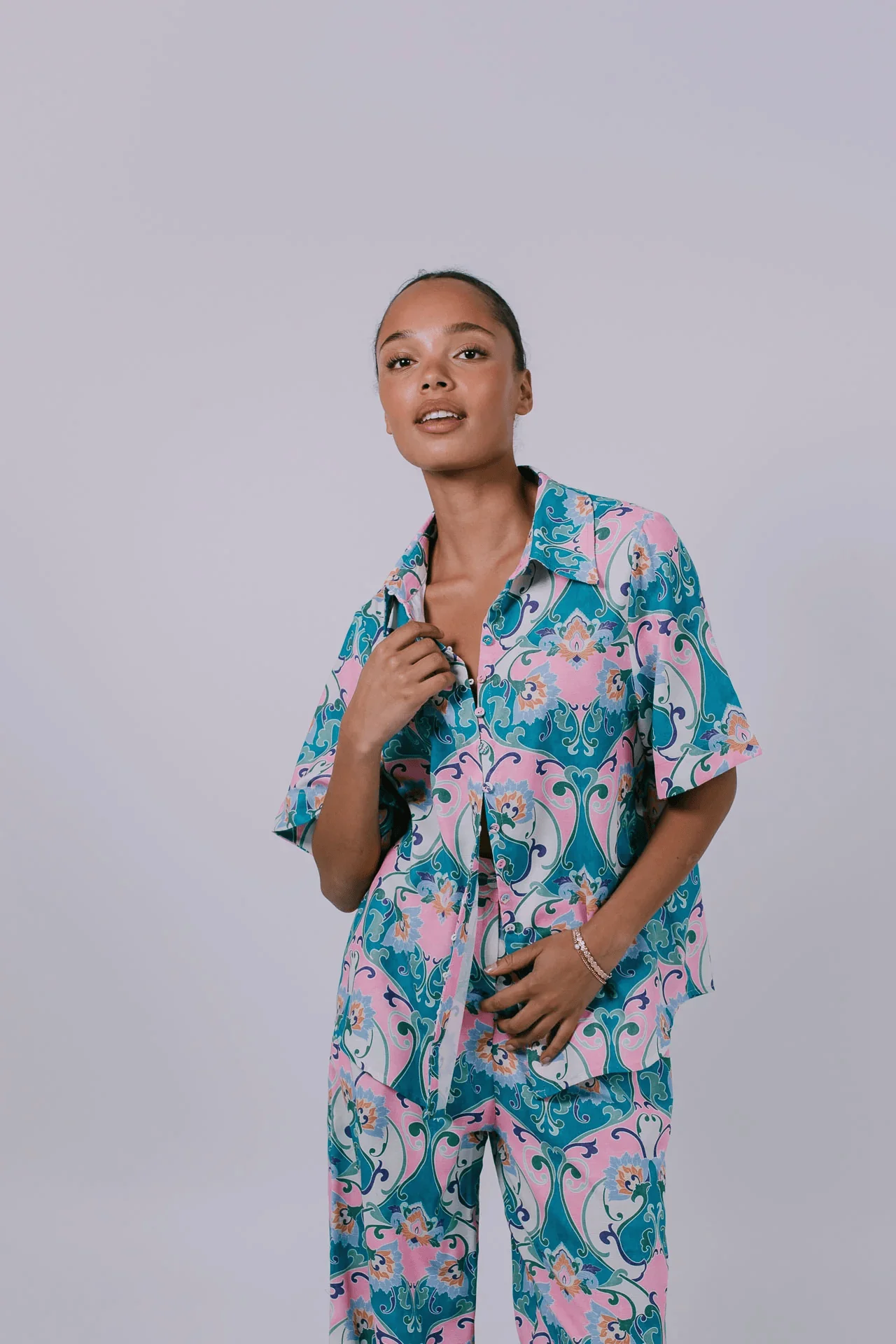 Zella Taman Shirt - Charm Print
