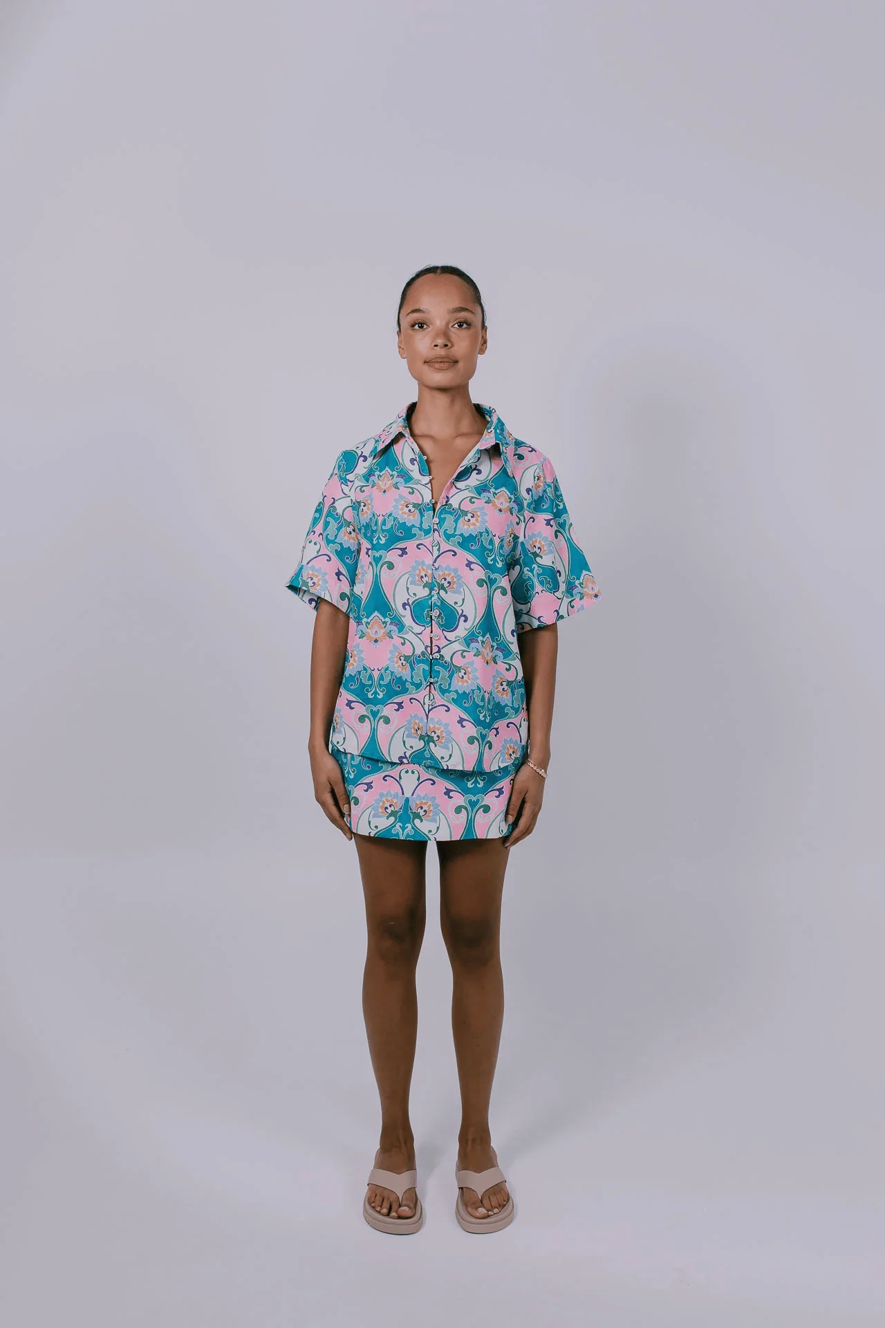 Zella Taman Shirt - Charm Print - Image 2