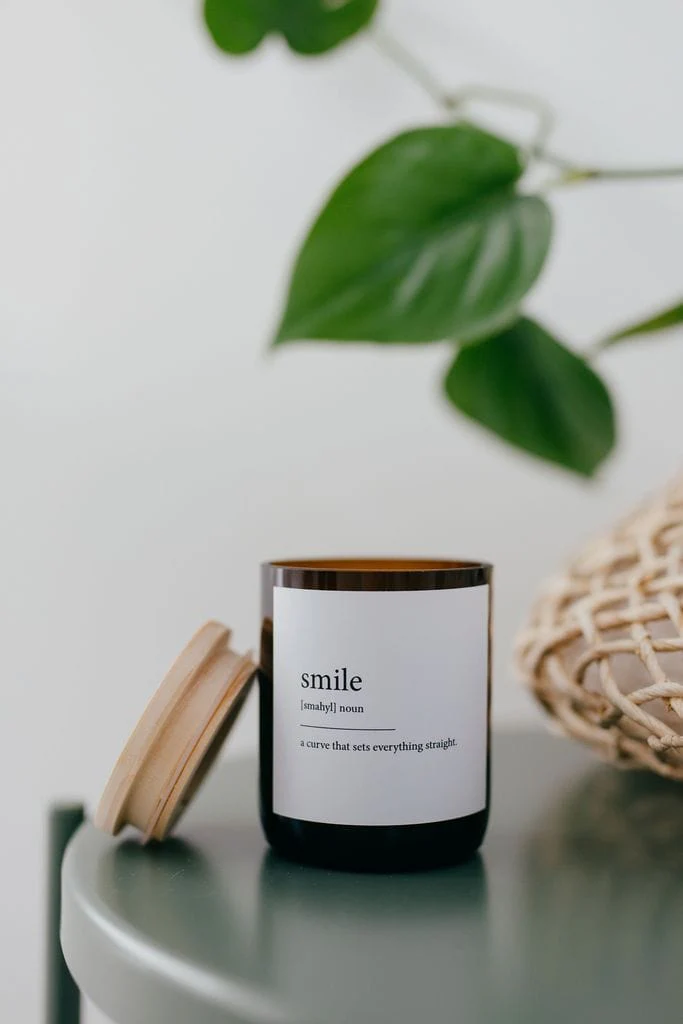 Dictionary Candle - Smile - Image 2