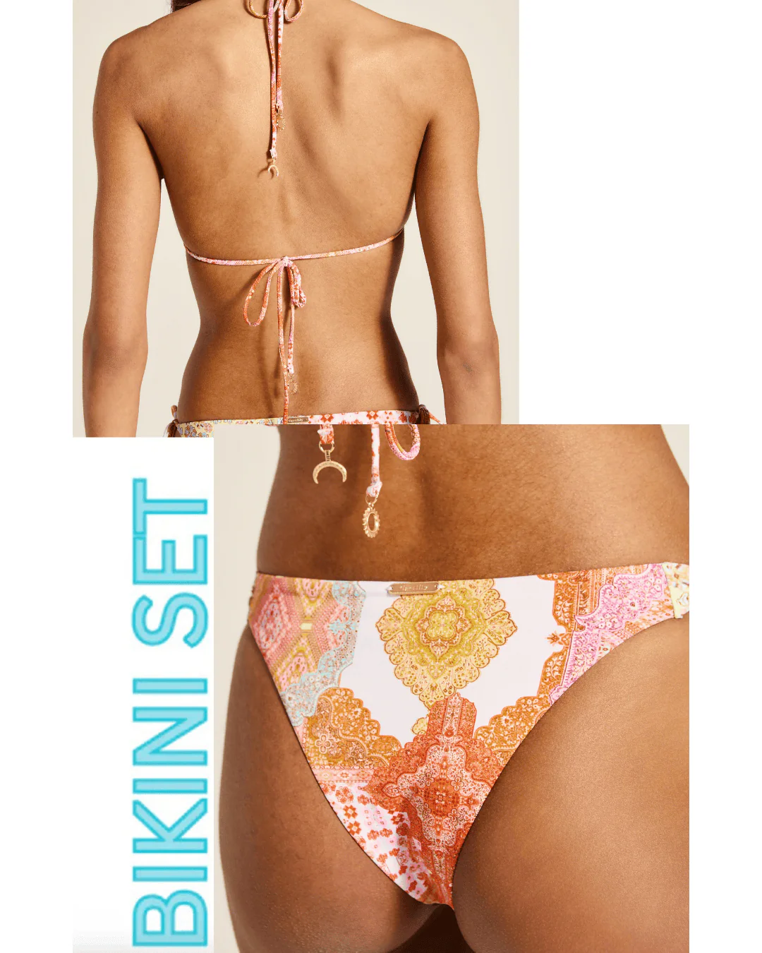 Tigerlily Herra Tara Triangle Bikini Top & Kaia Bikini Bottom - Image 2