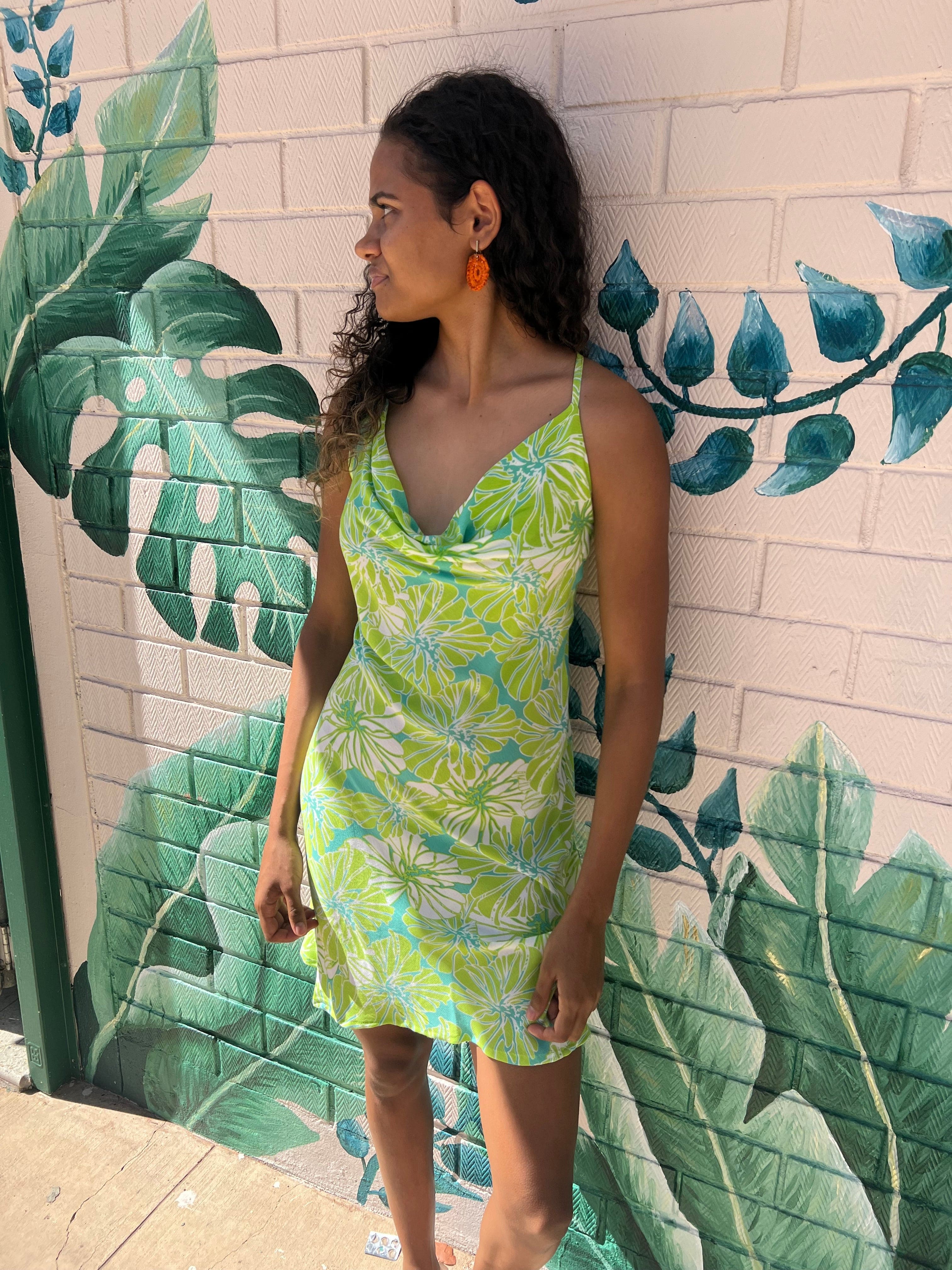 Summer Floral Tipsy Mini Dress - Image 13