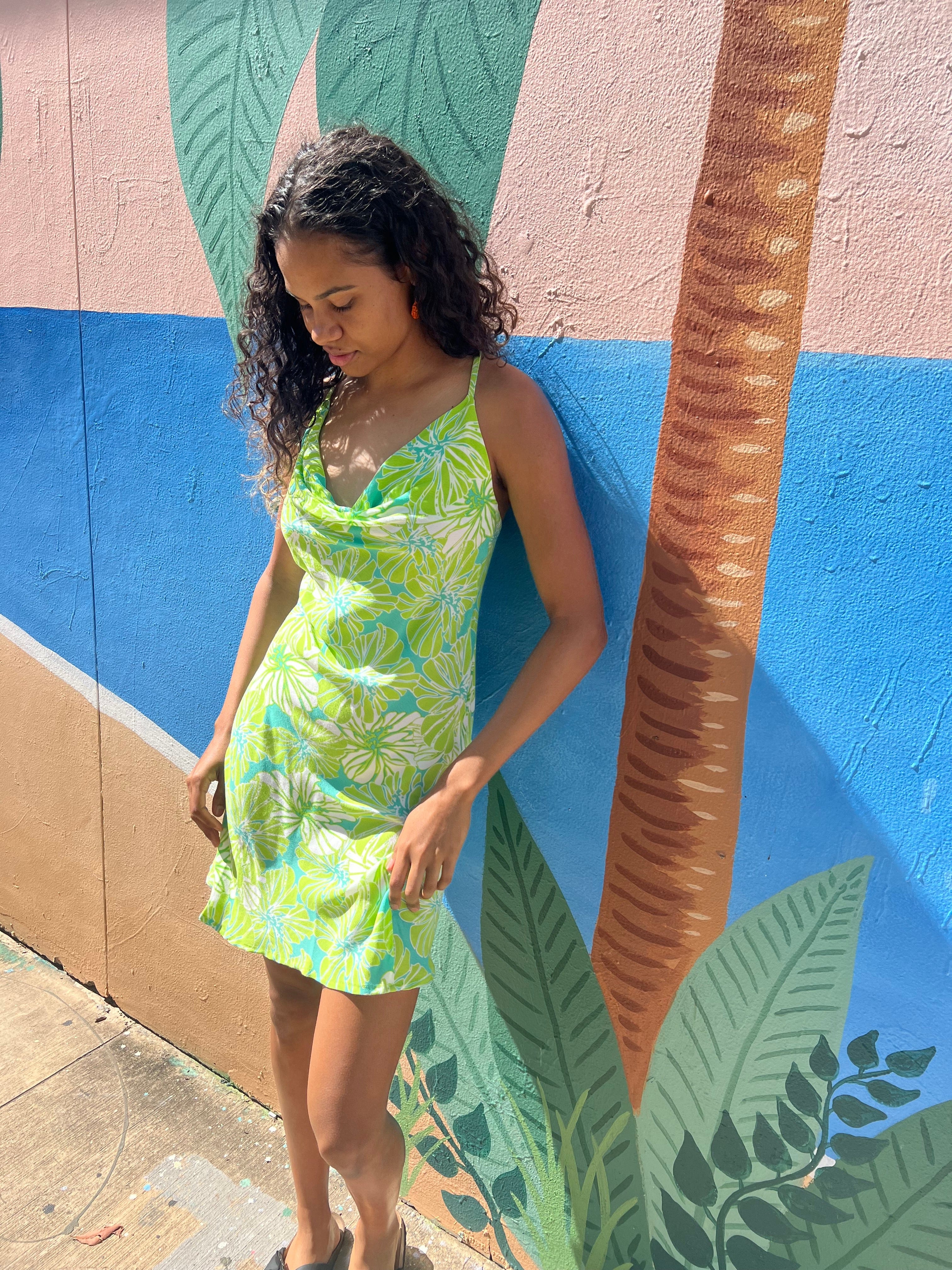 Summer Floral Tipsy Mini Dress - Image 16