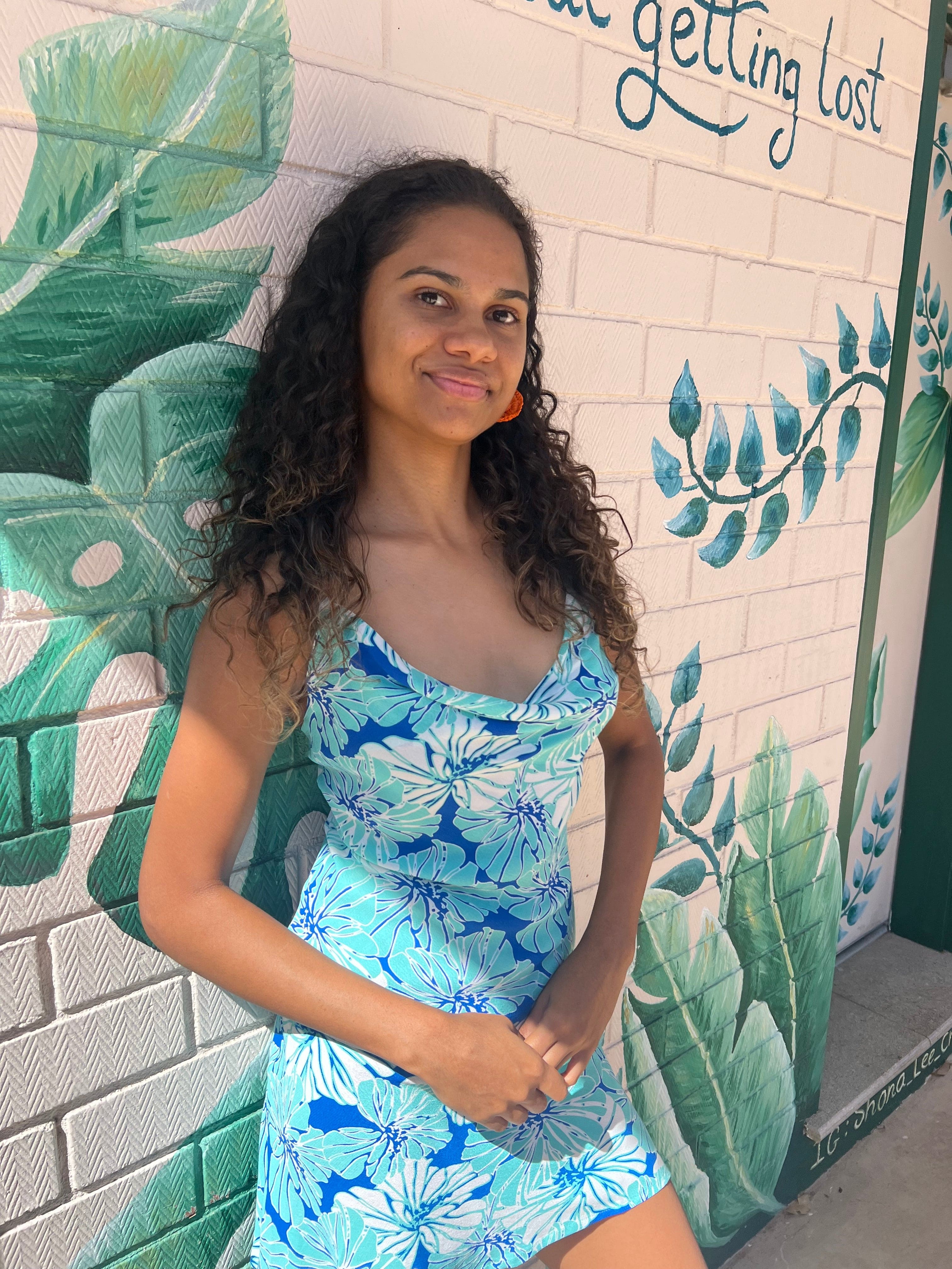 Summer Floral Tipsy Mini Dress - Image 21