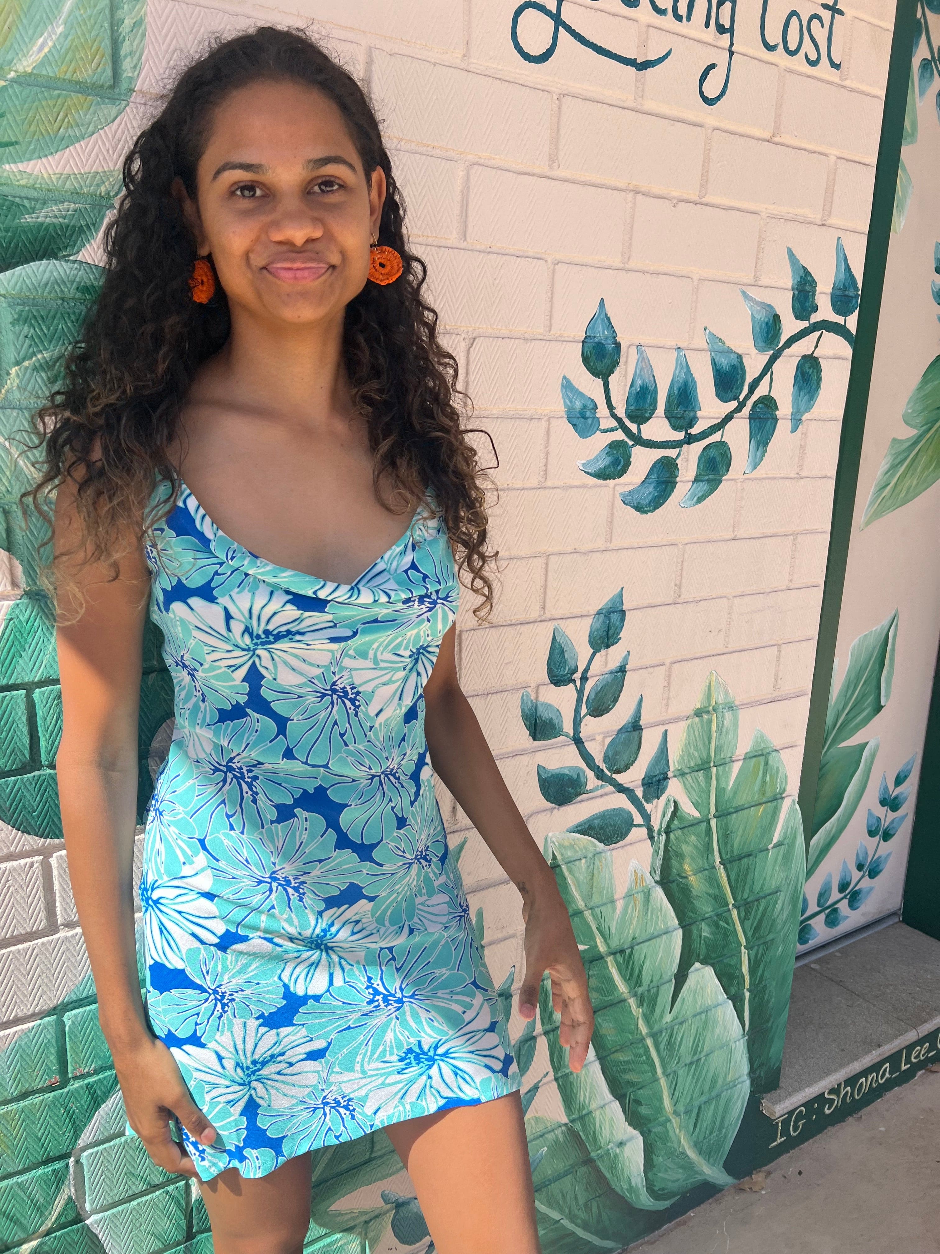 Summer Floral Tipsy Mini Dress - Image 22