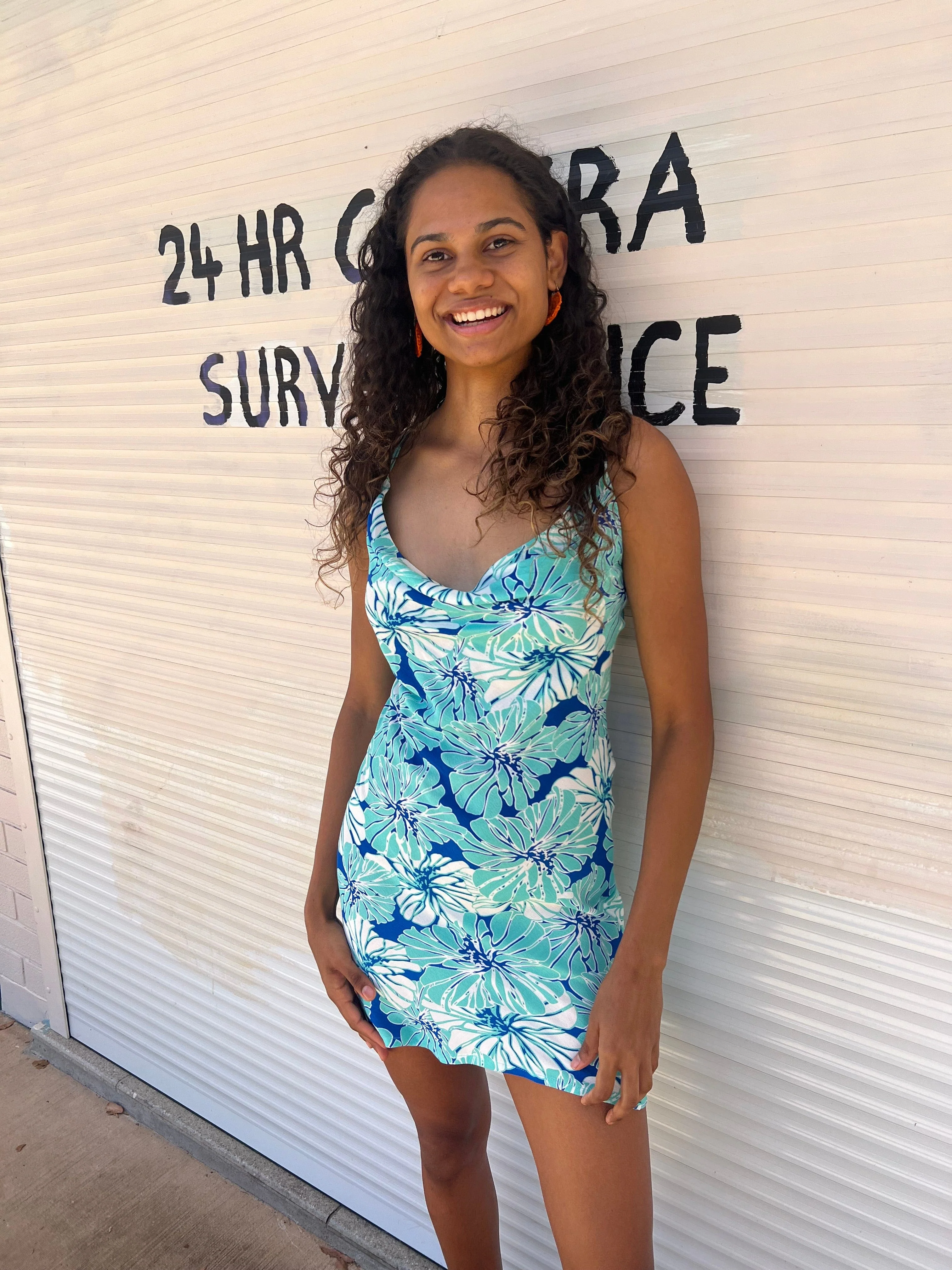 Summer Floral Tipsy Mini Dress - Image 29