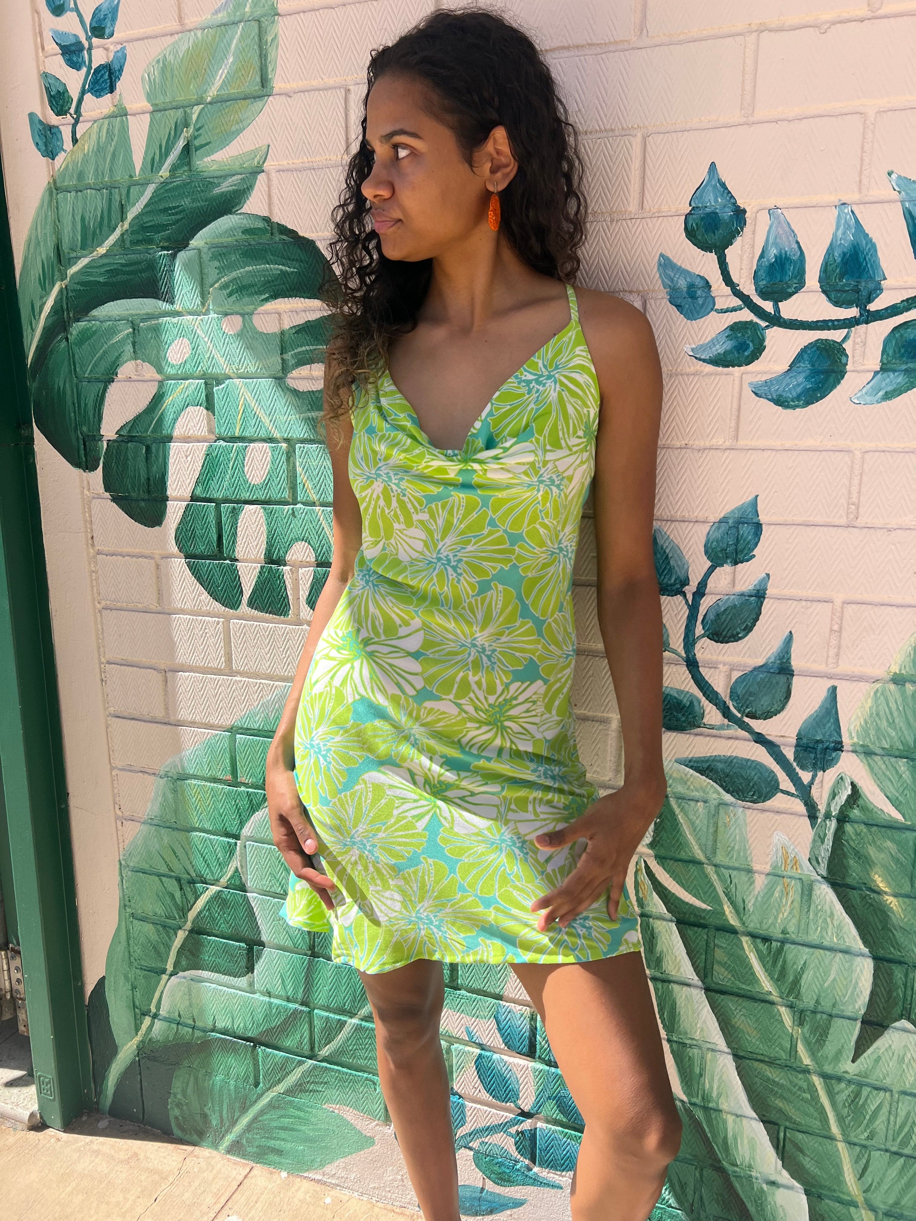 Summer Floral Tipsy Mini Dress - Image 7