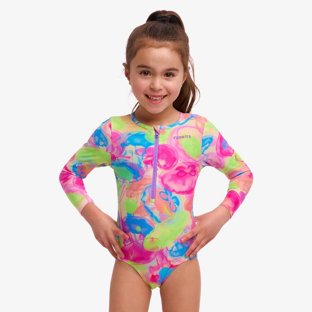 Funkita Toddler Girl's Sun Cover One Piece - Sweet Sting