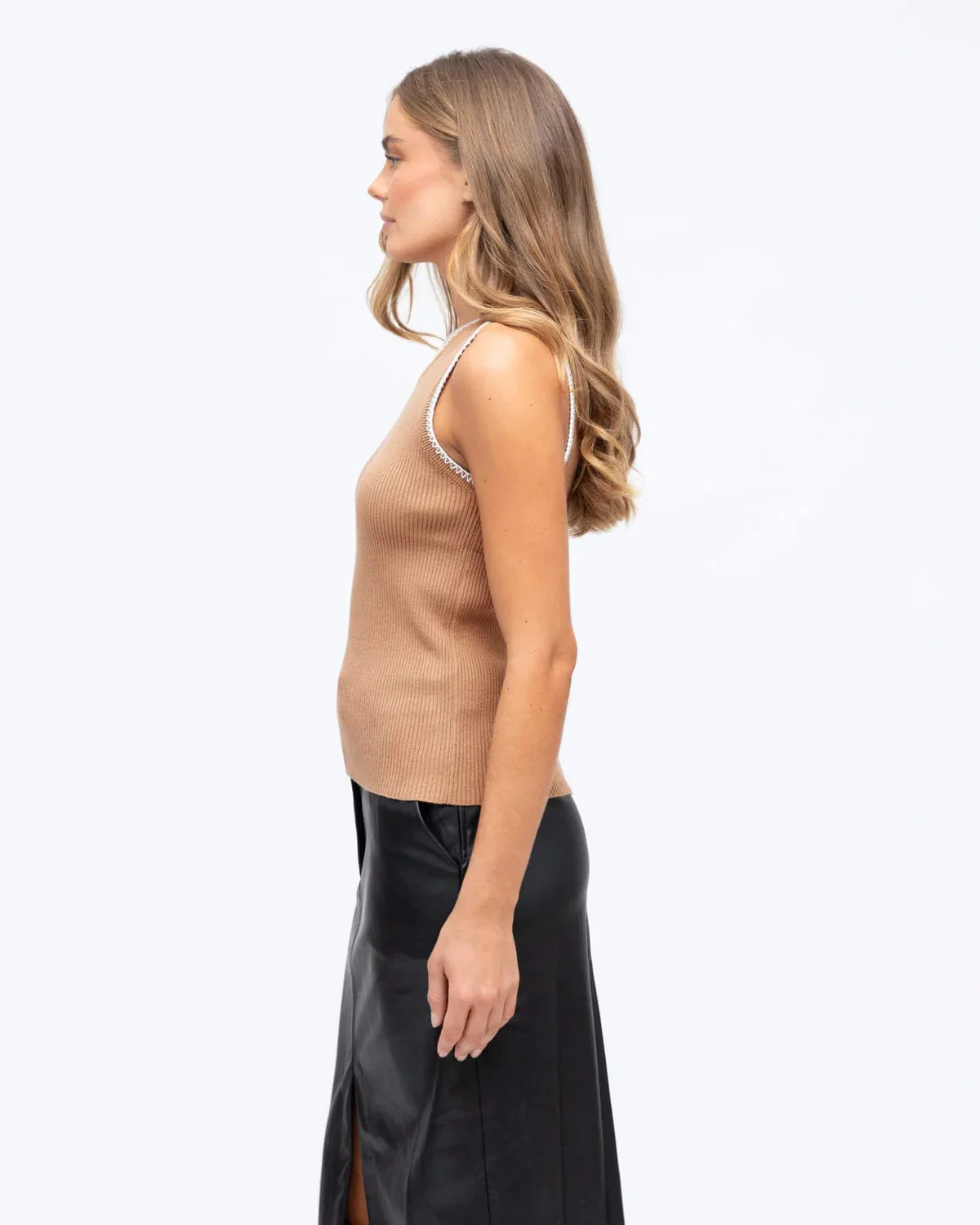 Whip Stitch Detailed Tank - Image 6