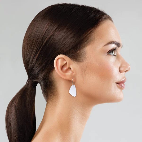Van Gogh Almond Blossoms Pippi Hoop Earrings - Image 3