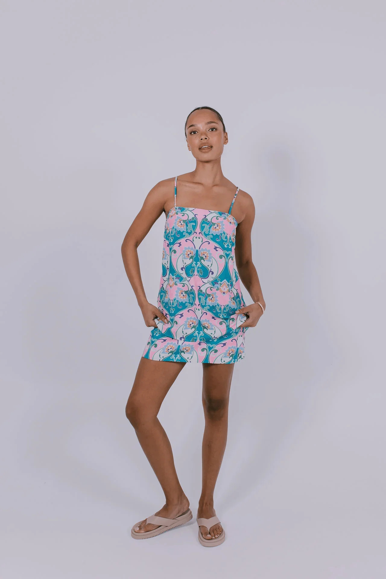 Zella Viola Top - Charm Print