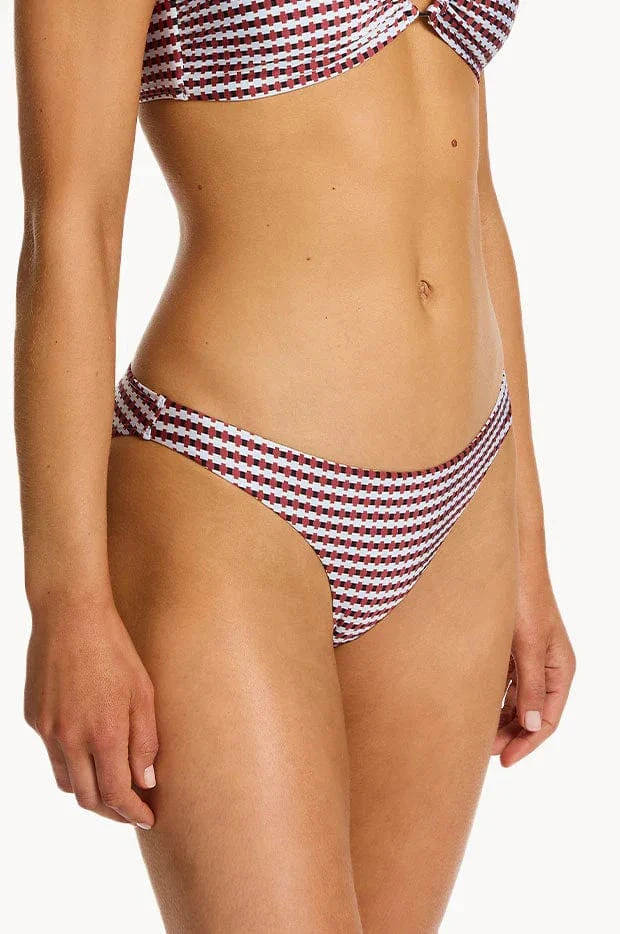 Jets Zarla Geo Hipster Pant - Ruby - Image 3