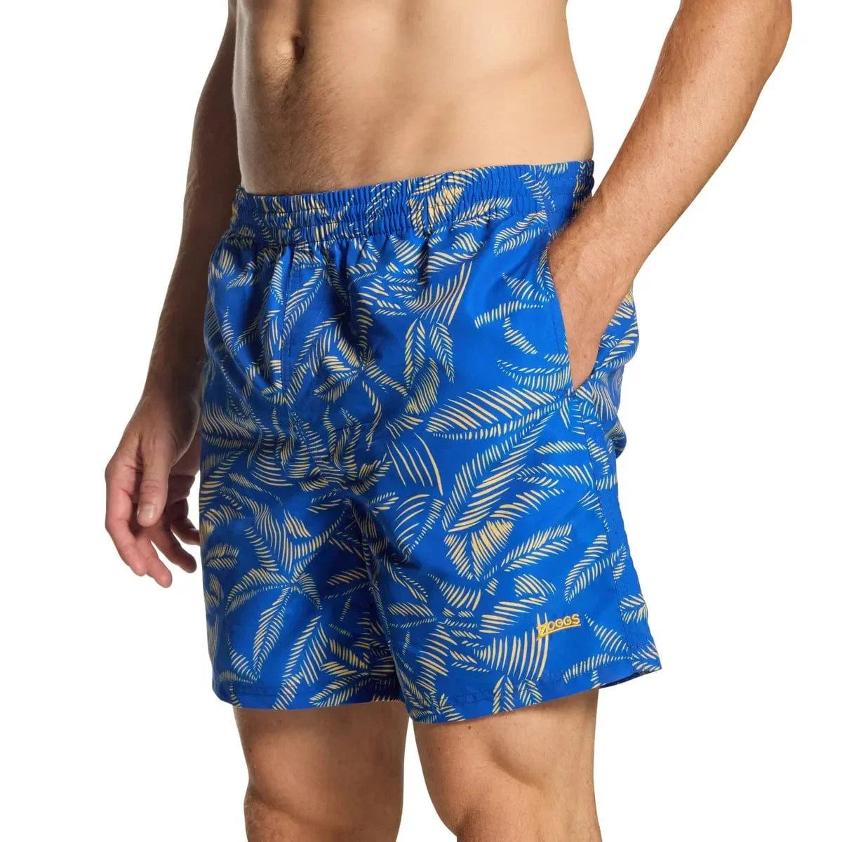 Zoggs Mens 16 Inch Water Shorts - Leaf - Image 3