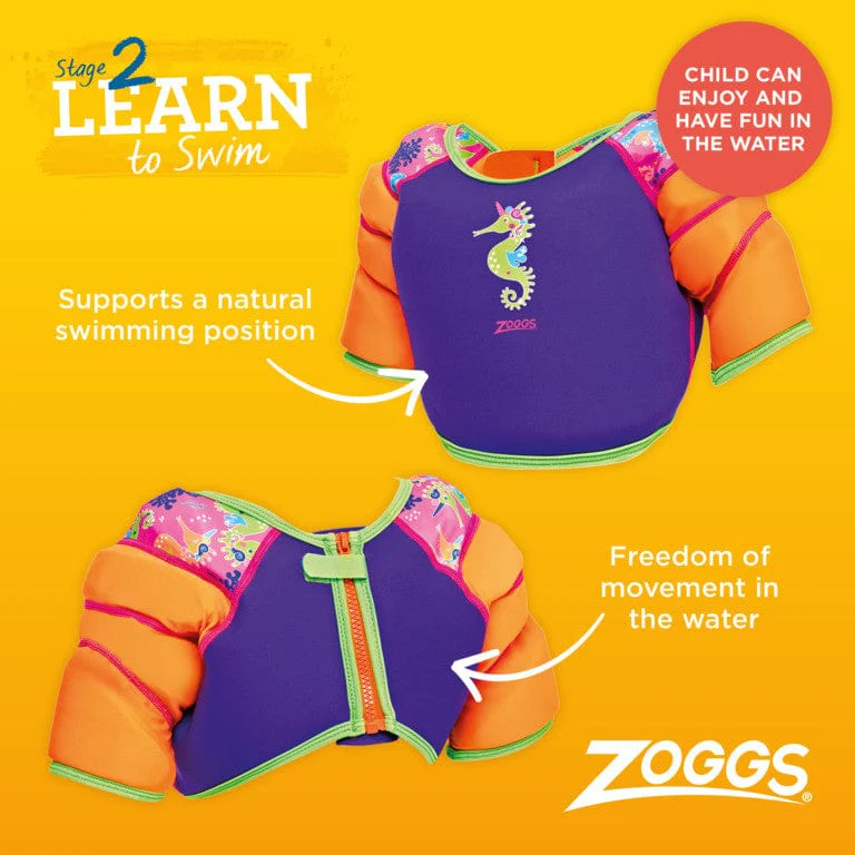 Zoggs Sea Unicorn Water Wings Vest - Image 8